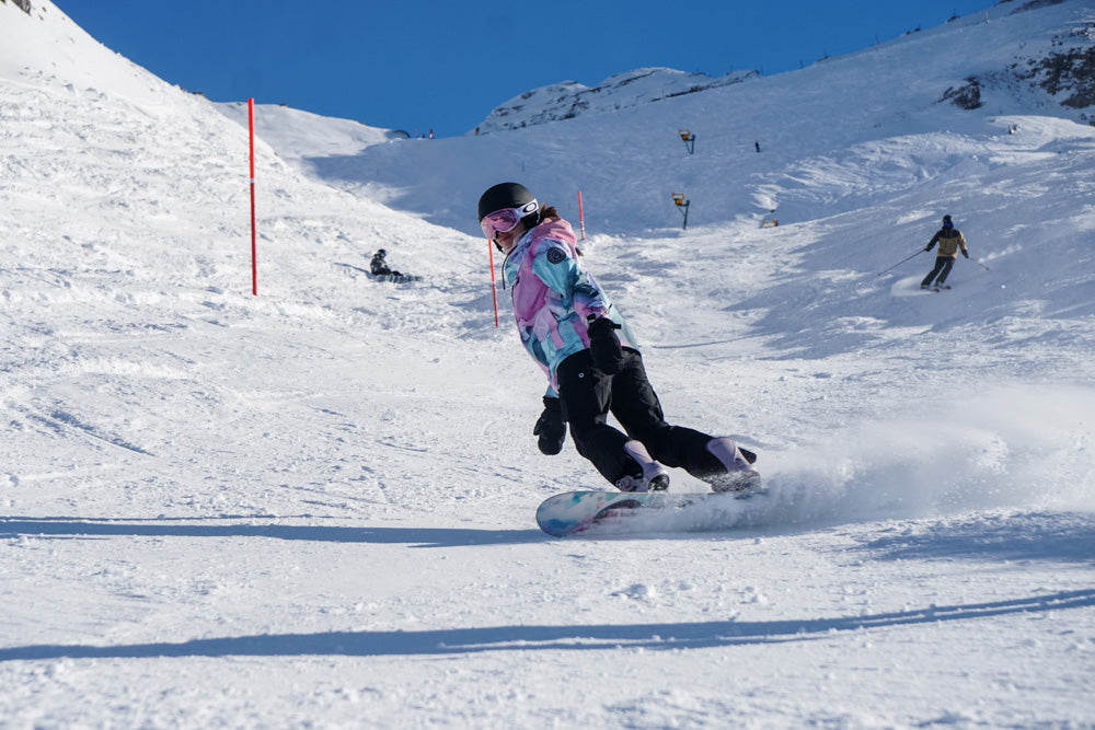 Snowboarden im Januar 2024