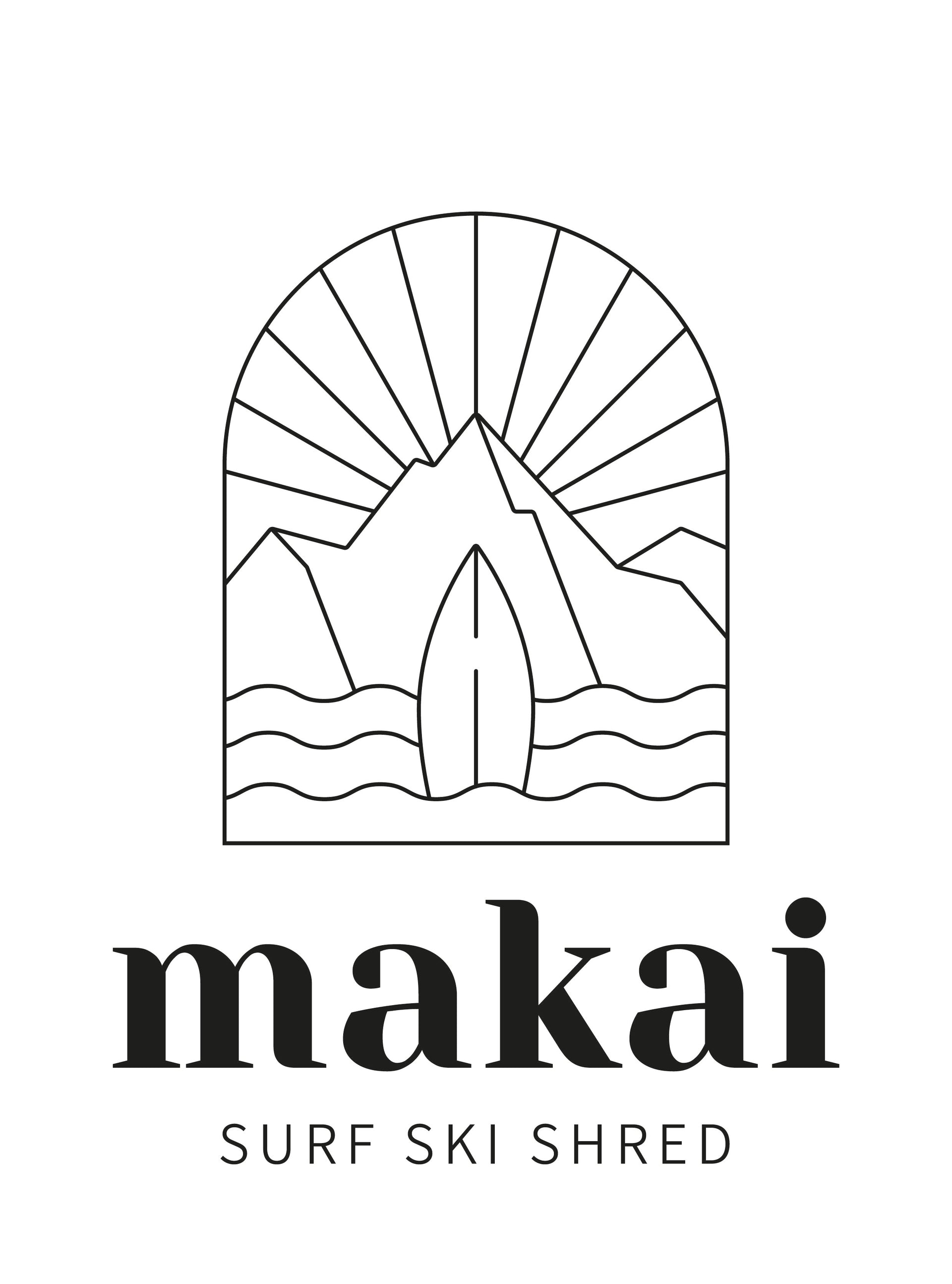 Makai Logo schwarz